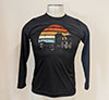Unisex Black Long Sleeve Jersey